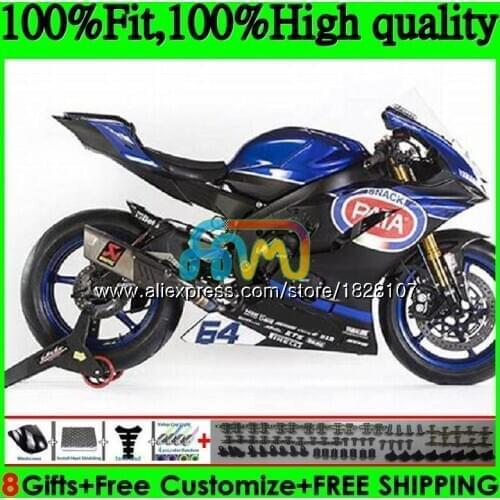 Injection OEM For YAMAHA YZF600 YZF R6 YZFR6 Red blue sale 17 18 19 118BS.8 YZF 600 R 6 YZF-600 YZF-R6 2017 2018 2019 Fairings