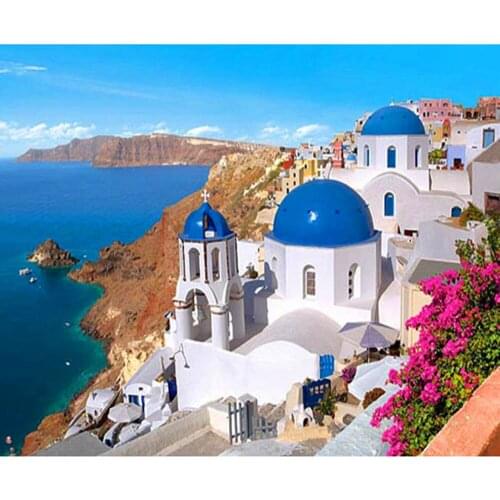 KEXINZU Full Square,Round Drill 5D DIY Diamond Painting castle Embroidery Cross Stitch 5D Home Decor Gift Y6900