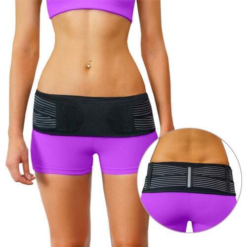 Medical Sacroiliac Belt for Women and Men That Alleviate Sciatic Pelvic Lower Back and Leg Pain Anti-Slip Stabilize SI Joint