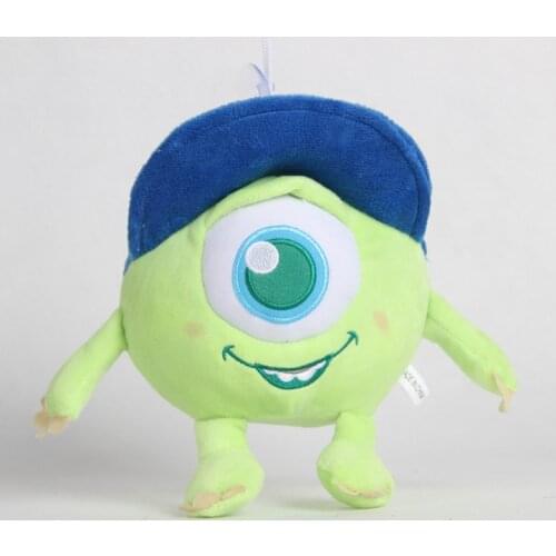 Disney 20cm Monsters Inc Mr.Q plush Toys Soft Stuffed Doll for Kids Monsters University Animal gift for children