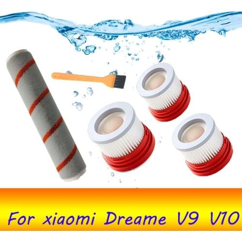 Accessories Hepa Filter Roller Brush Parts Kit For Xiaomi Dreame V9 V9B V10 Household Wireless Handheld Vacuum Cleaner