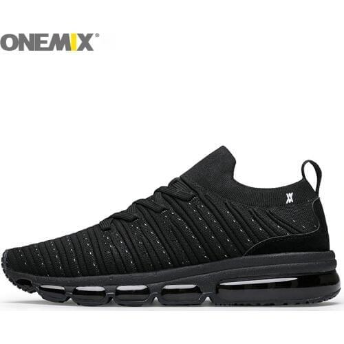 ONEMIX sports shoes men running sneakers outdoor jogging shoes sock-shoes light cool outdoor sneakers for walking big size 36-47