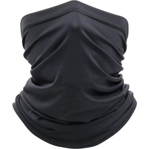 Ice Silk Ventilate Summer Sun Block Shield Neck Tube Motorcycle Scarf Outdoor Summer Cool Scarf Face Mask