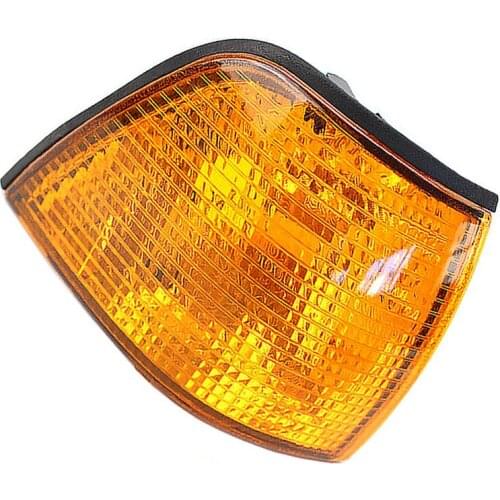Front Right Amber Corner Light Lens Turn Signal Lamp Shell Fit for BMW E36 3 Series 2 Door Coupe/Convertible 328i M3 1992-1998