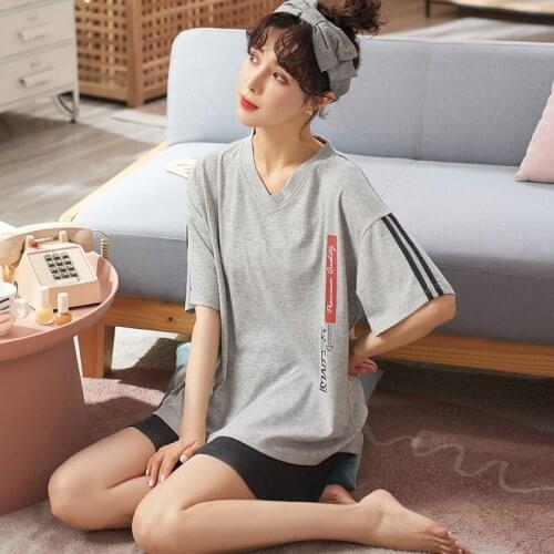 Femme Beautiful Black Butterfly Print Kawaii Girls Summer Pajamas Sets Women Fashion Modal Cotton Ruffle Short Sleeve Sleepwear