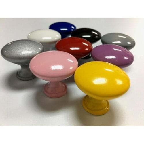 Round Colorful Drawer Knobs Furniture Dresser Knobs Kitchen Cabinet Knobs Furniture Hardware Handle Sets for Home Decorative