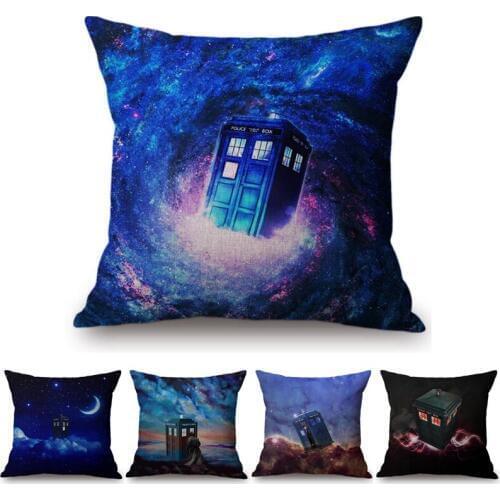 Nordic Night Phone Booth Cushion Cover Colorful Dreamy Starry Sky Home Decoration Throw Pillow Cover Car Sofa Chair Pillow Case