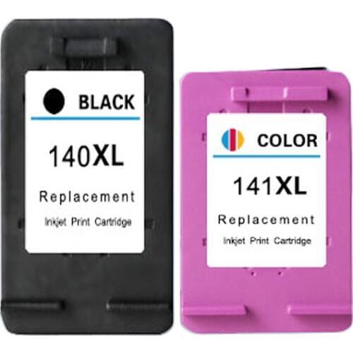 LuoCai Compatible ink cartridges For HP 140 141 Photosmart C4583 C4283 C4483 C5283 D5363 Deskjet D4263 D4363 for hp140 For HP141