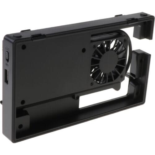 External Cooling Fan Turbo Cooler for NS Switch Docking Station Game Console Kit Dropship