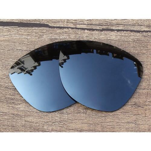 Vonxyz Black Mirror Polarized Replacement Lenses for-Oakley Frogskins Frame