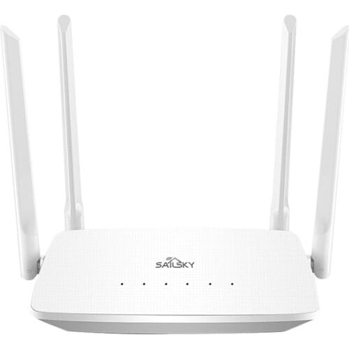 XM286 Wireless Router 4G LTE WiFi Router 300Mbps High Speed with 4 High-gain External Antennas SIM Card Slot EU Plug