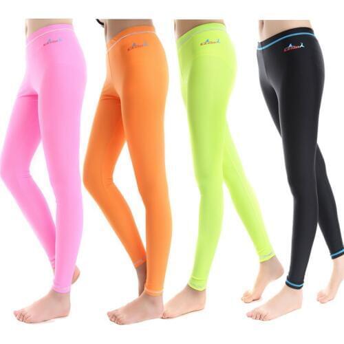 Women Men Trousers Diving Suit Beach Rashguard Swimwear Lycra Surfing Long Swimming Pants Rashguard Female Sun Protection Pants