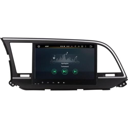 10.1 Inch Android Octa Core 4GB RAM IPS Screen Car GPS Navigation with Bluetooth For Hyundai Elantra 2016- Car Multimedia Player