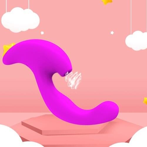 10 Frequency G-spot Vibrator Sex Sucking Clitoris Sucker for Female Orgasm Teaser Stick USB Charging Magic Massage Adult Product