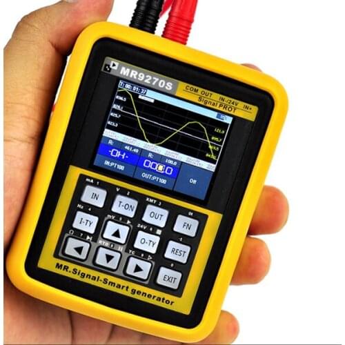 4-20mA signal generator calibration Current voltage PT100 thermocouple Pressure transmitter Logger PID frequency MR9270S
