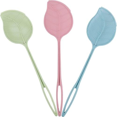 6Pcs Long Handle Flies Swatter Killer Plastic Fly Swatters Mosquito Pest Control Insect Killer Pest Control Tools Random Color