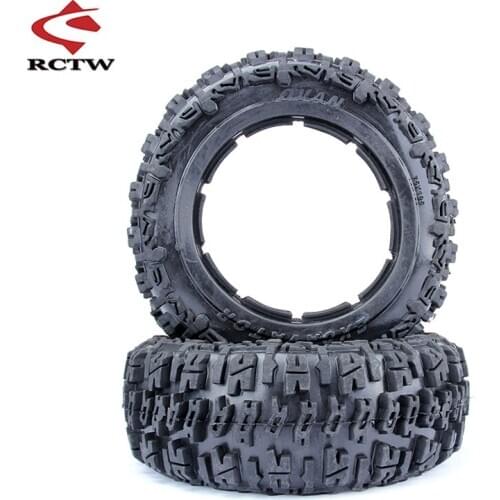 RC CAR Knobby Front or Rear Tyre Skin Kit for 1/5 HPI ROFUN BAHA KM ROVAN BAJA 5T TRUCK TOYS PARTS