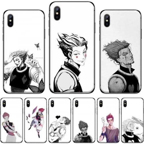 Hunter x hunter Japan anime Hisoka Phone Case for iPhone 11 12 pro XS MAX 8 7 6 6S Plus X 5S SE 2020 XR coque shell funda hull