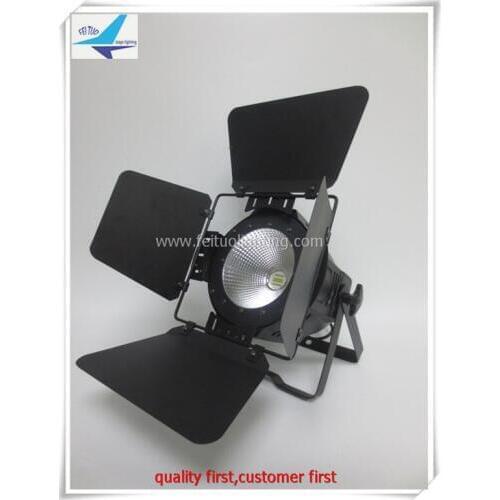 E-8pcs with case best sell 200w COB Led Par Light WW/CW 4 IN1 RGBWA+UV 6 IN 1Multiple Colour With Barn Door Par Can Stage Light