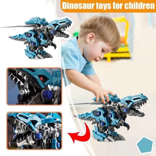 Action Figures Toys Walking Joint Movable Simulation Mechanical Dinosaur Model Toy Birthday Gift For Children Boys Christmas