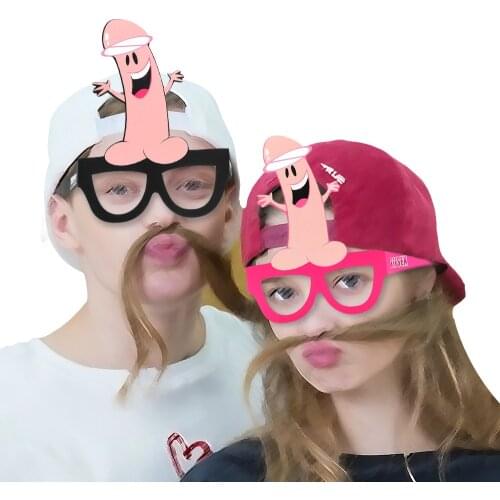 Imitation Dildo Glasses Sex Eye Glasses Adult Toy Sexy Toys Adult Sex Game Mask Sex Toys for Couple Products for Adults