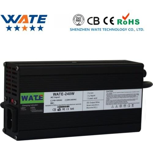 36V 5A Power Supply Lead acid Battery Charger For 41.4V 5A Electric Scooter Intelligent Electric Bike Tool