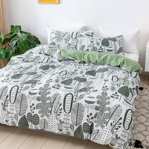 29 Single Duvet Cover Set For Kids Double Queen King Size Bed Cover And Pillowcase Seaweed Pattern For Adult Bedclothes
