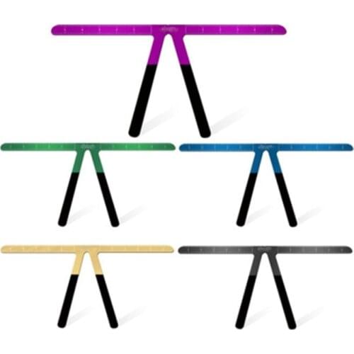 5 Colors DIY Eyebrow Ruler Eyebrow Shaper Makeup Aid Balance Stencil Measure Makeup Tattoo Ruler Template Make Up Thrush Tools