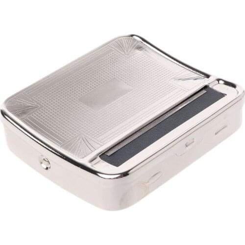 Metal Automatic Tobacco Cigarette Roller Machine Case Smoking Rolling Box New