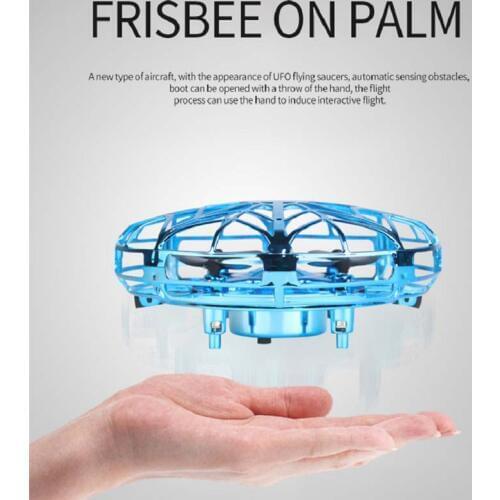 2020 New Mini Drone UFO Hand Operated RC Quadrocopter Dron Infrared Induction Aircraft Flying Ball Toys For Kids helicopters