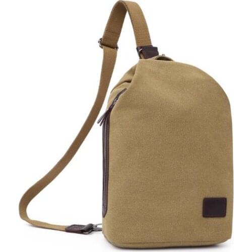 Men Canvas Sling Shoulder Satchel Military Bag Pack Crossbody Handbag Messenger