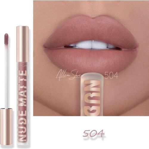 High Quality 8 Color Matte Lipstick Set Velvet Lip Glaze Color Charm Lasting Non-fading Lip Makeup
