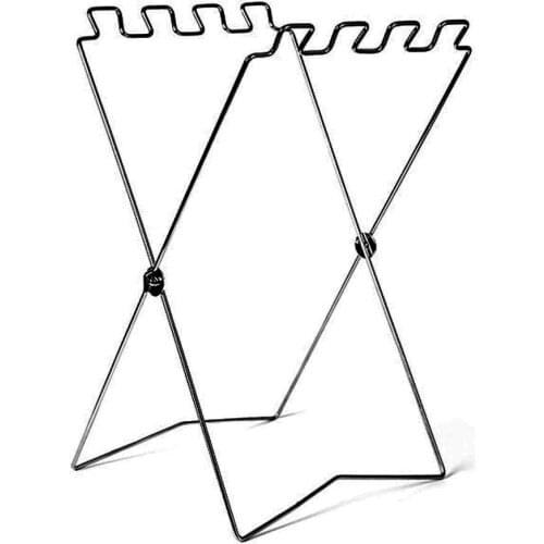 Trash Rack Outdoor Folding Garbage Bag Holder Trash Bag Frame for Kitchen Camping Picnic Barbecue