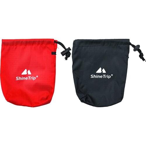 Portable Small Drawstring Storage Bag 6.3x5.7'' Durable Outdoor Camping Nails Organizer Travel Small Items Trinkets Holder