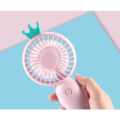 Handheld Fan Mini Fans USB Rechargeable Fan 300mAh Silent Small Fan for Home Ventilador de Mano Ventoinha