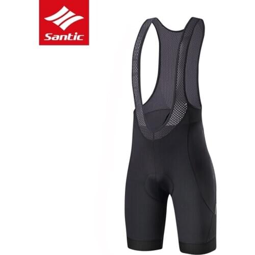 Santic Cycling Shorts Men Pro Team MTB Road Bike Shorts Mesh Breathable Bicycle Shorts 4D Padded Bike Clothing Bermuda Ciclismo