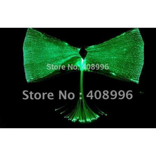 Sexy optical fiber luminous bra/club wear