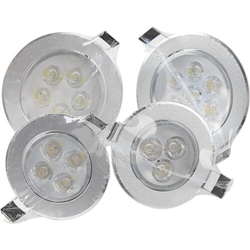 9w 12w 15w 21w Recessed downlight led ceiling lamp Dimmable 220v 110v Warm /Natur/Cold White Epistar Led downlights Spot light
