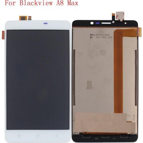 High Quality For Blackview A8 Max LCD Display Touch Screen Digitizer Assembly Phone Parts With Free Shipping And Gift Tools