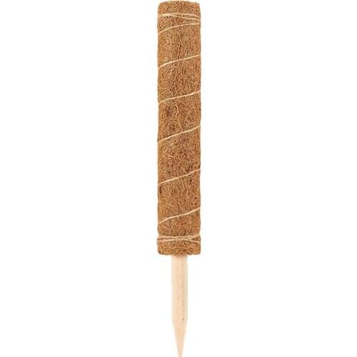 Green Plant Climbing Vine Coconut Palm Stick Garden Coir Moss Stake For Plant Support Extension Pillar Potted Plant Accessories