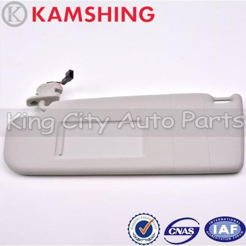 1pcs For VW Passat B5 Bora Golf 4 Auto Interior Front Sunvisor Sun Shield Antidazzle Visor Sunshade With Mirror #3B0857551