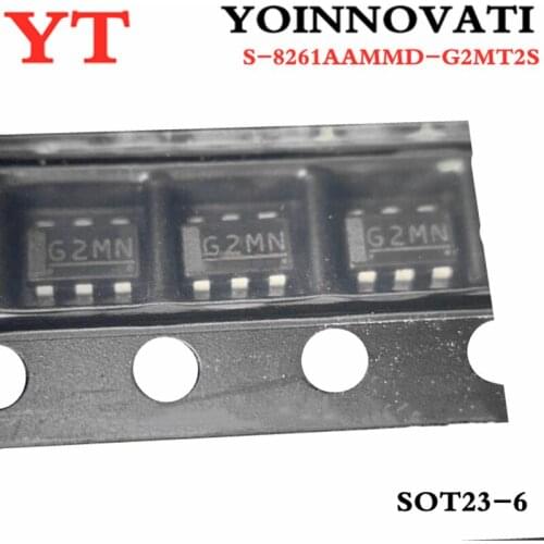10pcs/lot S-8261AAMMD-G2MT2S S-8261AAMMD SOT23-6 S-8261 G2M New and original IC