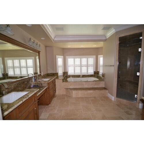 Customized white Basswood Wood Shutters window Bi-fold shutter door Plantation Sliding Shutters ws2020