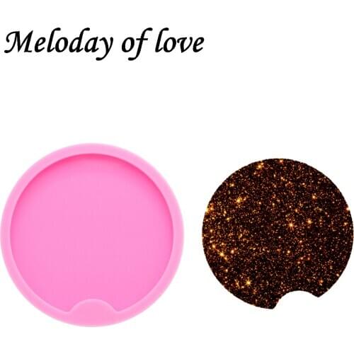 Shiny 6.5cm/7.3cm Star/Pot Leaf hemp Car Geode Coaster Agate Resin Mold DIY resin decoration jewelry silicone custom mold DY0173