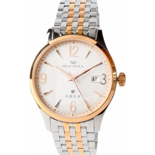 Seagull 60th Anniversary Tianjin China Commemorative Limited Edition Engraved Self Wind Automatic Mechanical Mens Watch 217.661