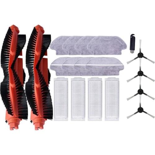 HOT！-Brushes Mop Cloth Rag for Xiaomi Mi Robot Vacuum-Mop P STYTJ02YM STYJ02YM Robot Vacuum Cleaner Replacement Parts