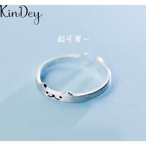 Personality Boho Cat Rings For Women Charm Wedding Jewelry Adjustable Antique Finger Ring Anillos