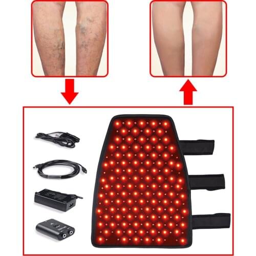 DGYAO Infrared & Red Light Therapy Devices for Arm Calf 660nm 880nm 110-240V Wearable LED Pad Effective Natural Pain Reliever