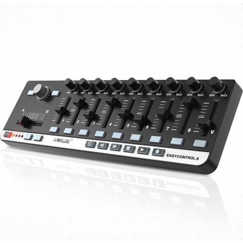 EasyControl.9 Portable Mini USB 9 Slim-Line Control MIDI Controller