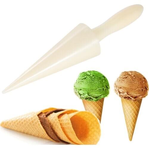 Egg Roll Ice Cream Cone Mold DIY Cooking Omelet Maker Waffle Roller Baking Tool
